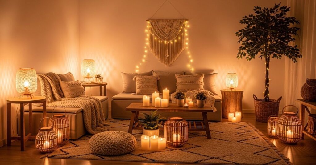 Soft Lighting Ideas for Boho-Inspired Rooms
