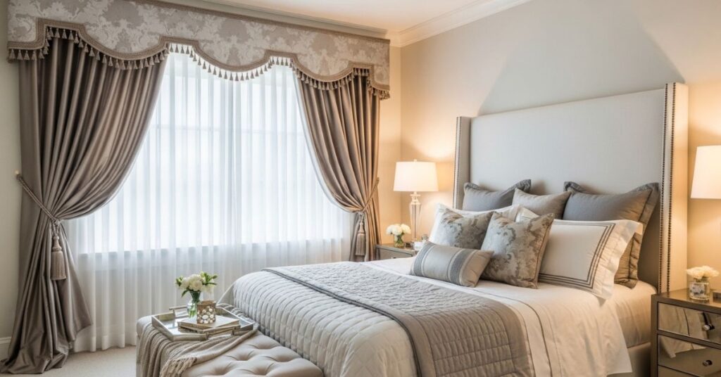 Statement Valances and Cornices for Luxury Appeal