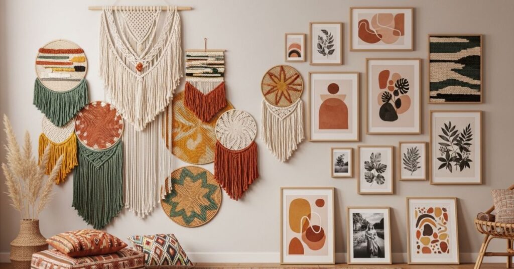 Statement Wall Decor for Boho-Inspired Rooms