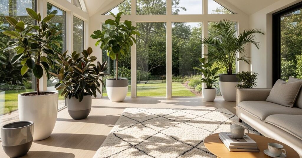 Tall Floor Plants That Make a Sunroom Look Luxe