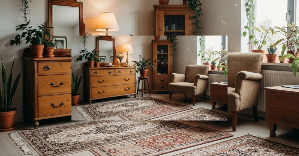 Thrifted Furniture Styled for Vintage Homes