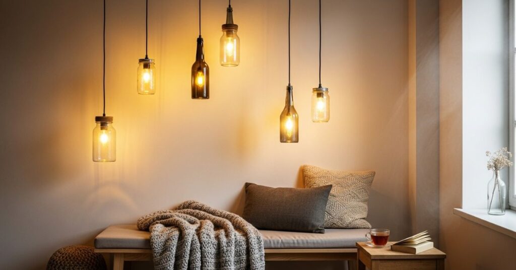 Upcycled Lighting Ideas to Add Warmth and Character