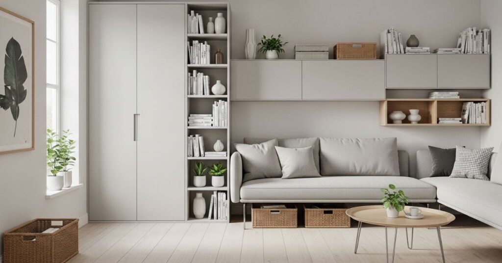Vertical Storage Solutions for Small Living Rooms