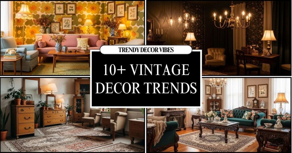 11 Vintage Decor Trends Turning Ordinary Rooms Into Classics