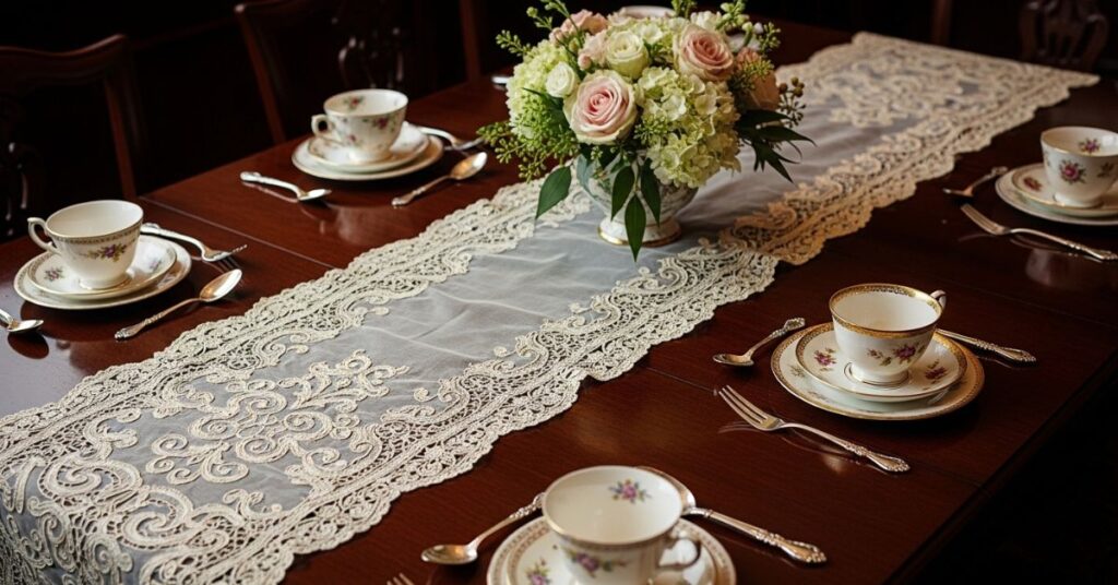 Vintage and Antique Table Runners