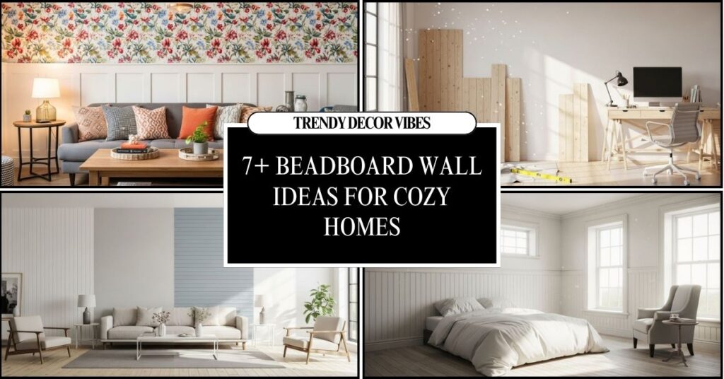 beadboard wall ideas