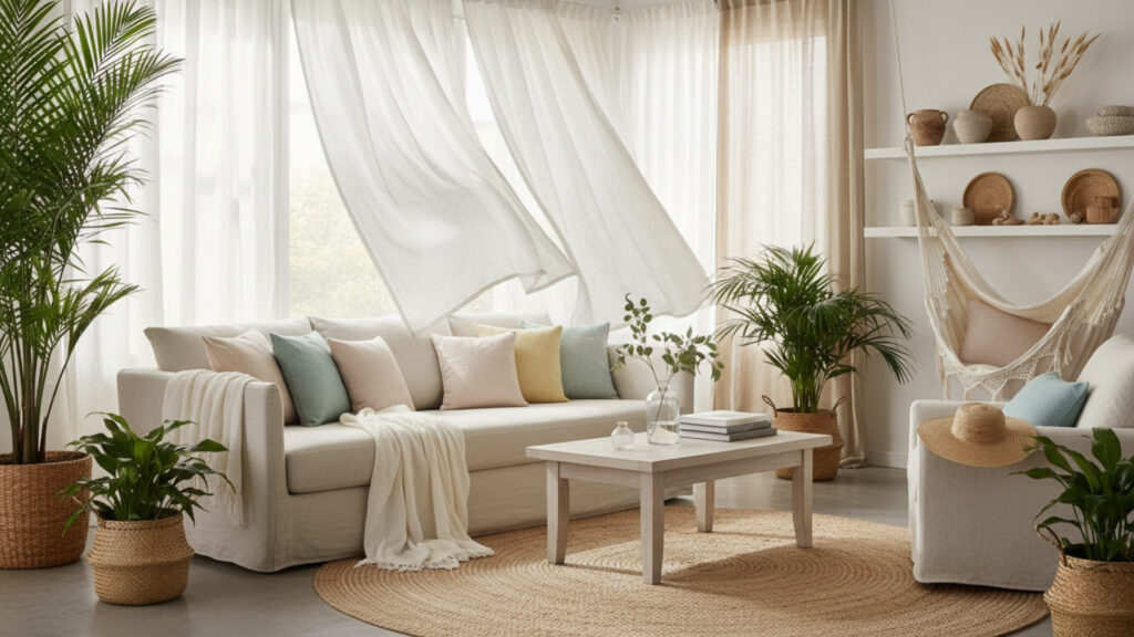 Replace Heavy Fabrics with Breathable Summer Textiles