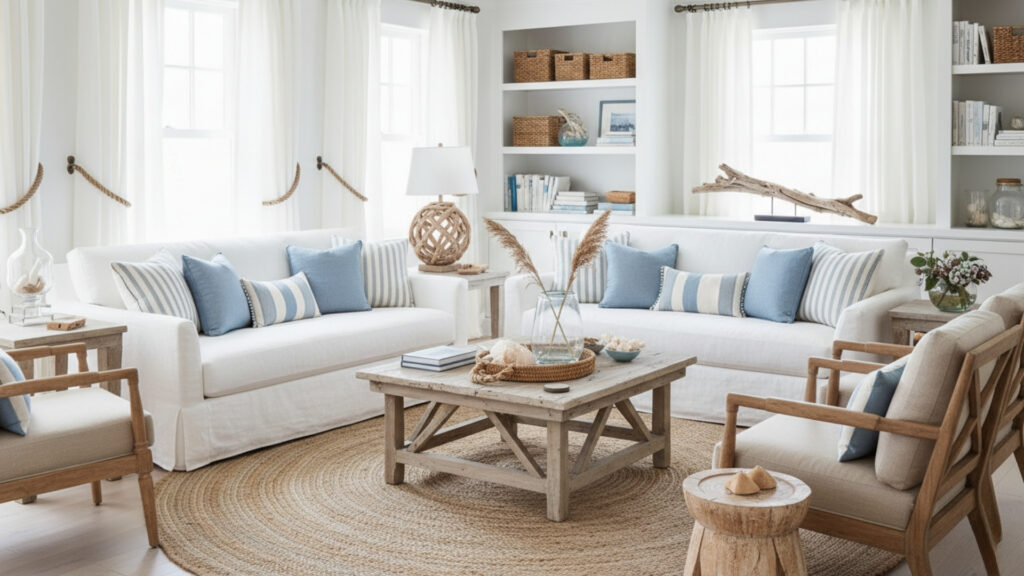Coastal-Inspired Accents for Relaxed Vibes