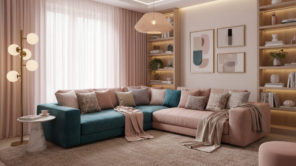 Color Palettes That Elevate Chic Women's Cave Ideas