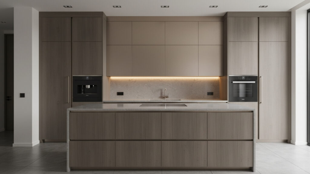 Custom Floor-to-Ceiling Cabinetry for Seamless Elegance