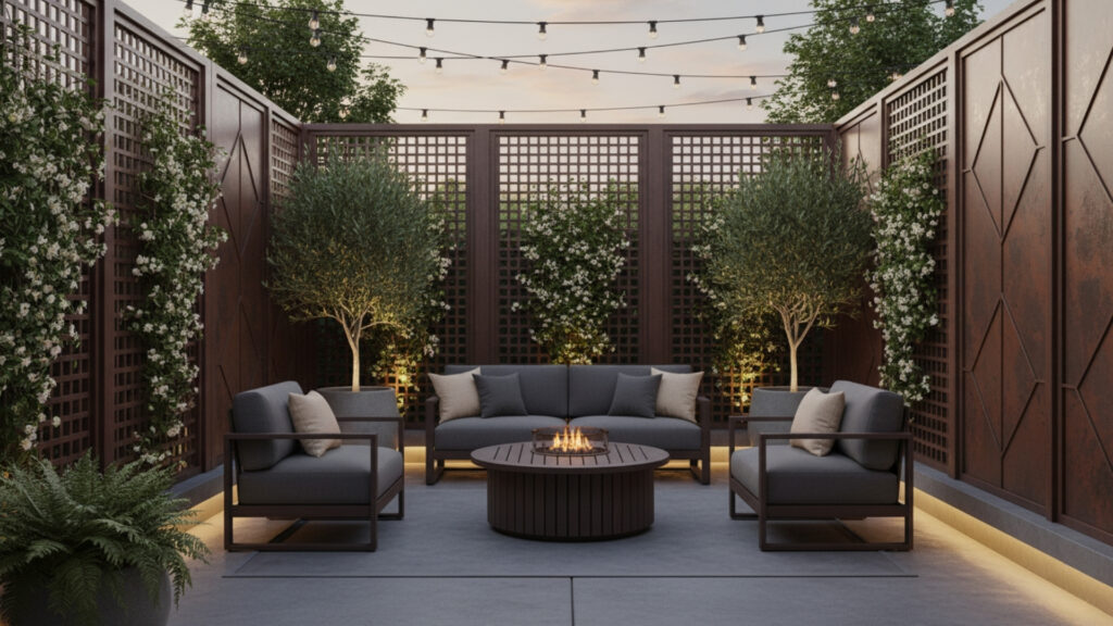 Decorative Privacy Screens for Intimate Settings