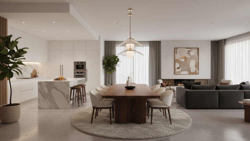 Dining Zones That Define Open Concept Floor Plans