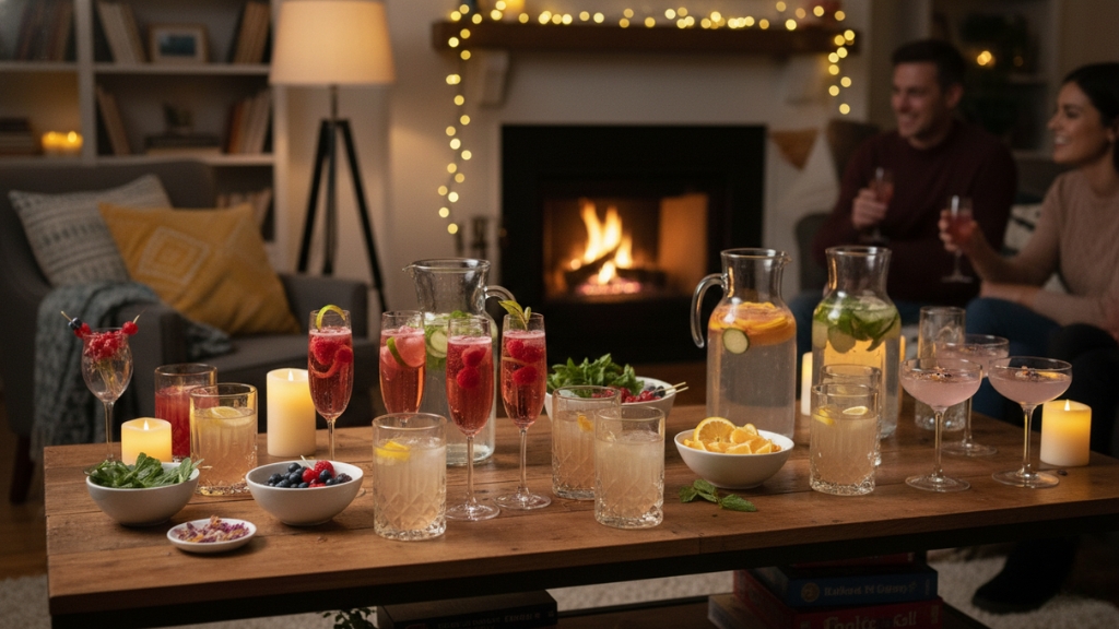 drinks for evening housewarming celebrations