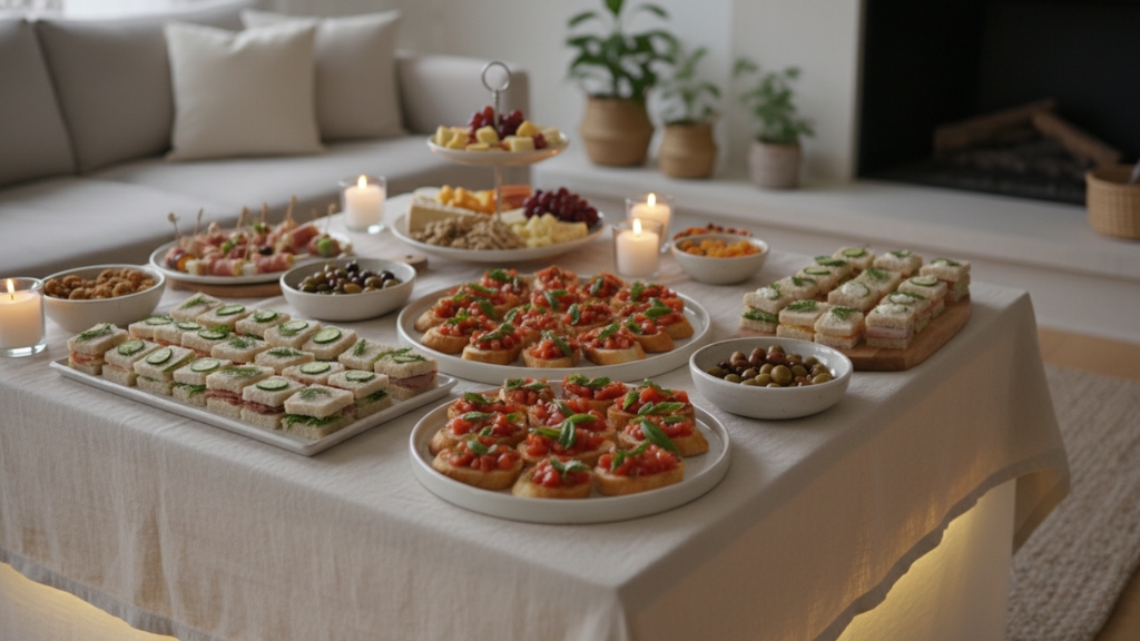 easy appetizers that set the tone for the party