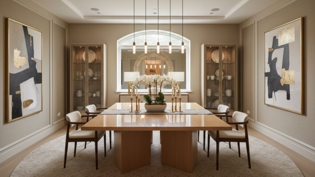 Elegant Dining Table Designs That Enhance Interior Aesthetics