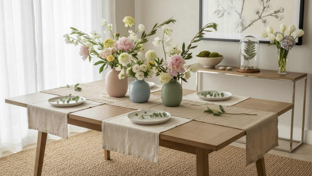 floral accents that bring life into spring home decor