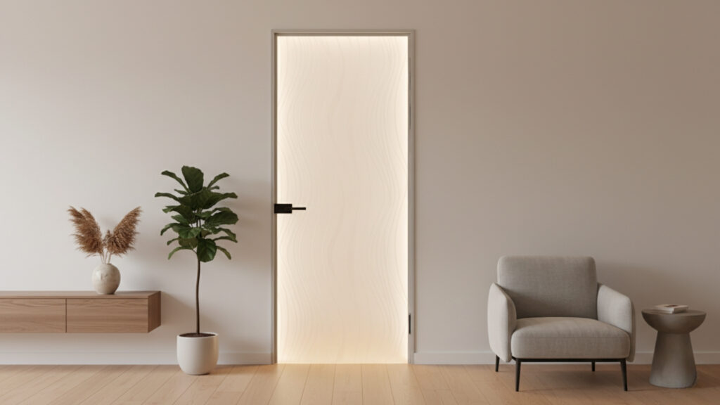 Frosted Glass Door Designs for Privacy and Style