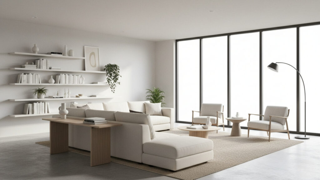 Furniture Zoning in Open Concept Floor Plans