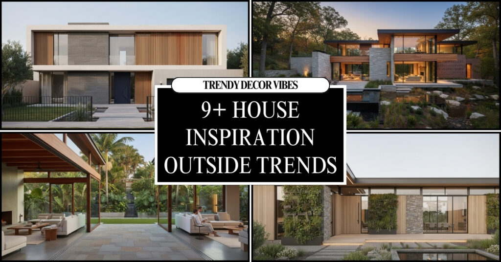 house inspiration outside trends