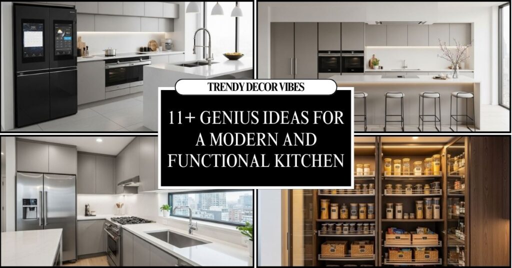 ideas for a modern and functional kitchen