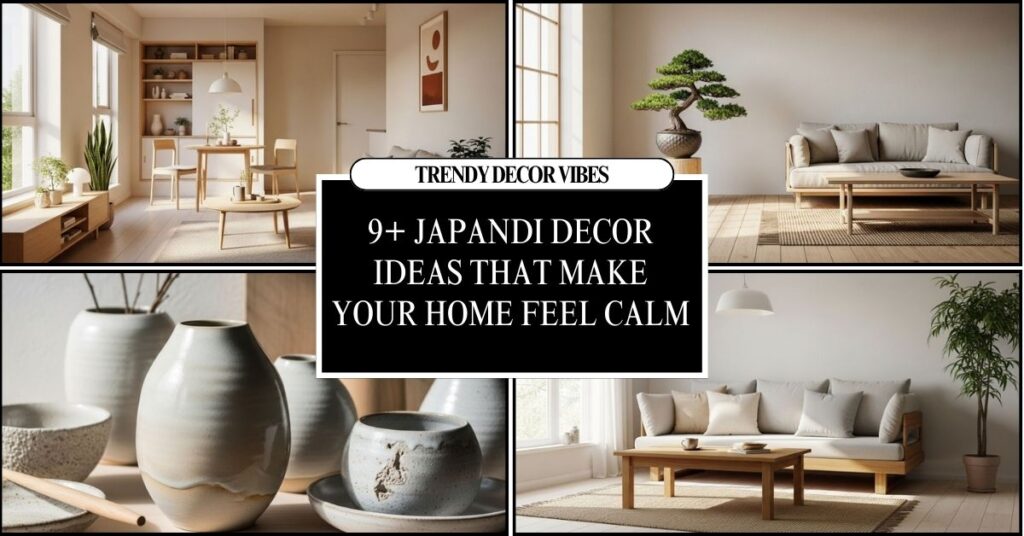 Japandi decor ideas