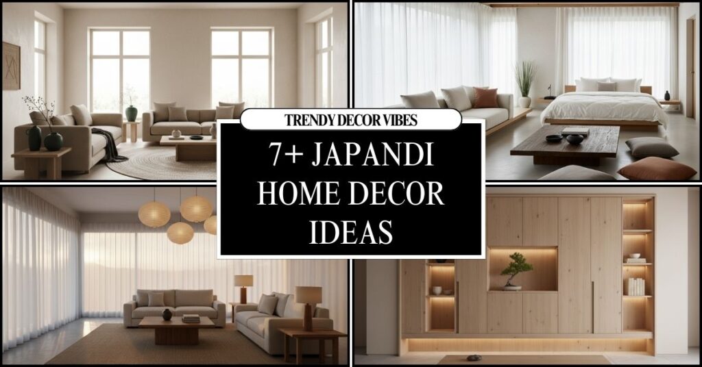 Japandi Home Decor Ideas for a Calm and Balanced Home Style