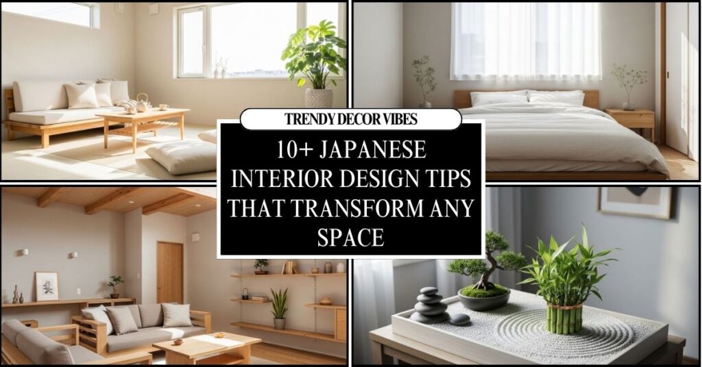 Japanese interior design