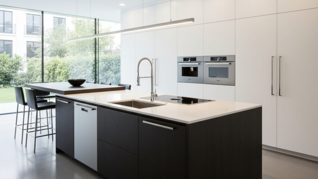 Kitchen Island Ideas With Built-In Appliances