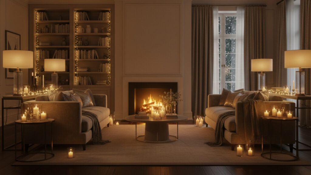 Lighting Choices That Transform Winter Home Decor Atmospheres