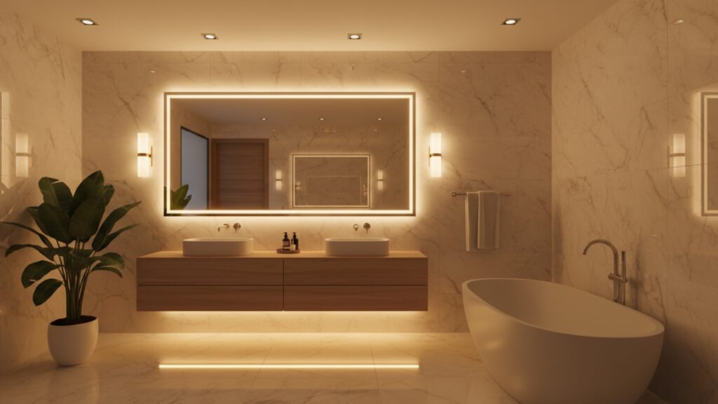 Lighting Ideas to Enhance Bathroom Ambience