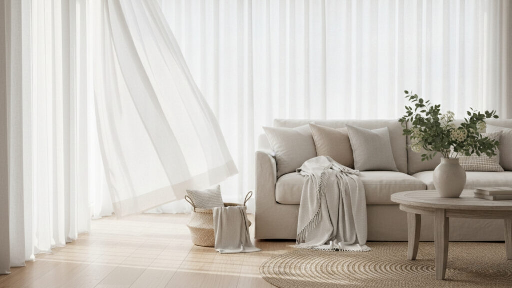 Lightweight Fabrics for Airy Spring Home Decor Styling