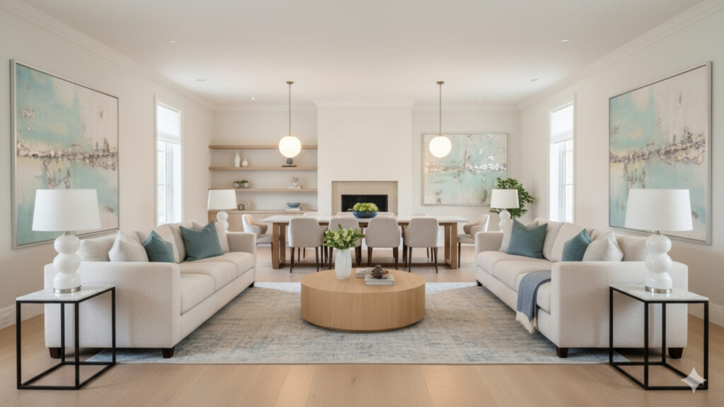 Maintaining Balance in Floor Plans for Open Concept Living