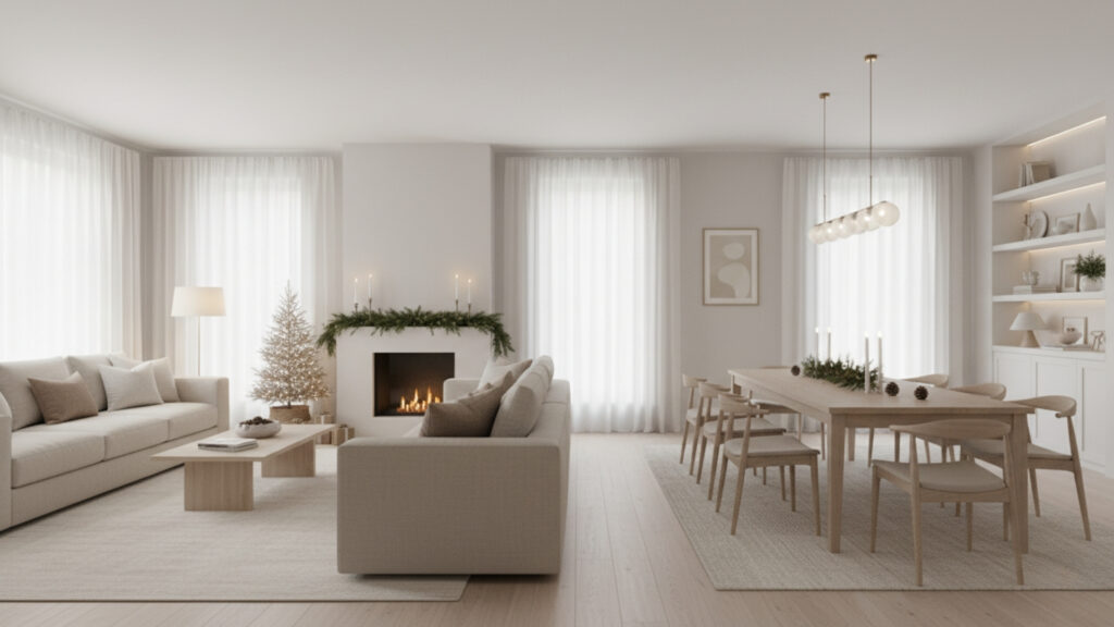 Maintaining Consistency in Minimalist Christmas Decor Design