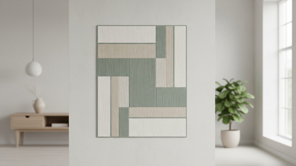 minimalist approaches to abstract quilt designs