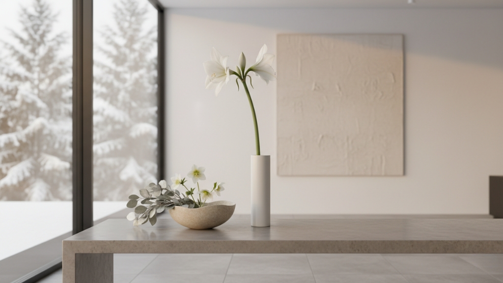 Minimalist Winter Floral Arrangements for Modern Homes