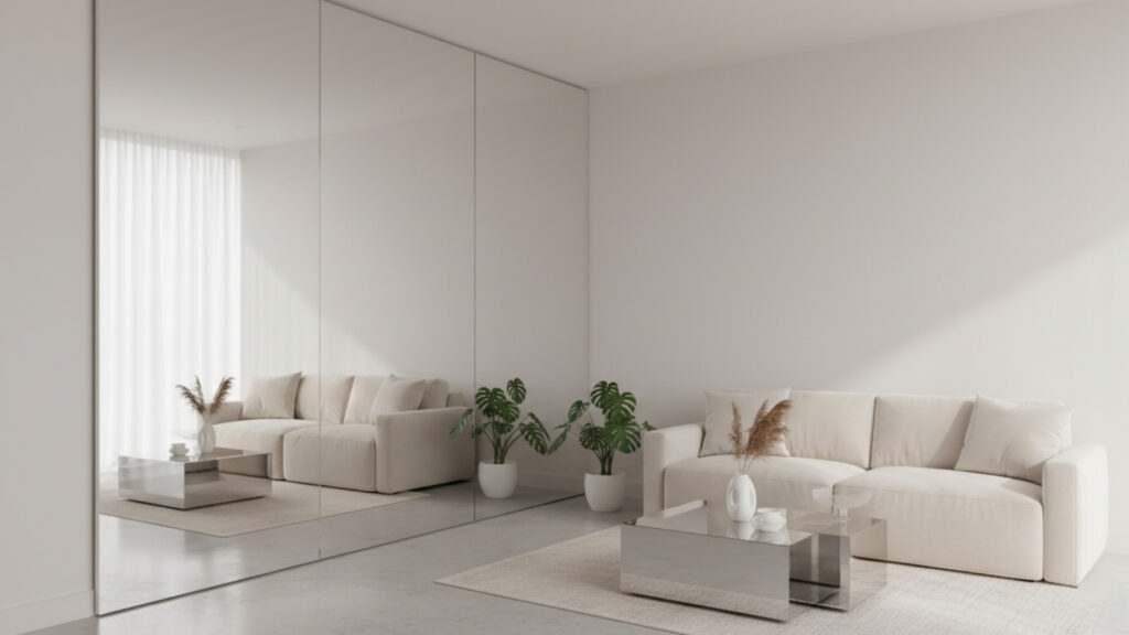 Mirrors to Create the Illusion of Depth