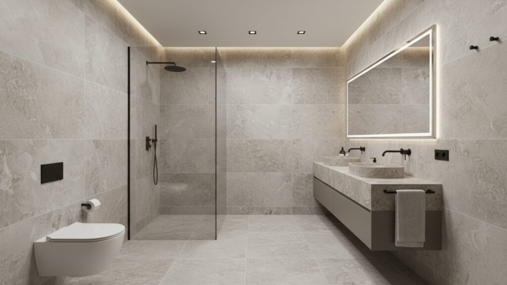 Modern Bathroom Tiles for Style and Durability