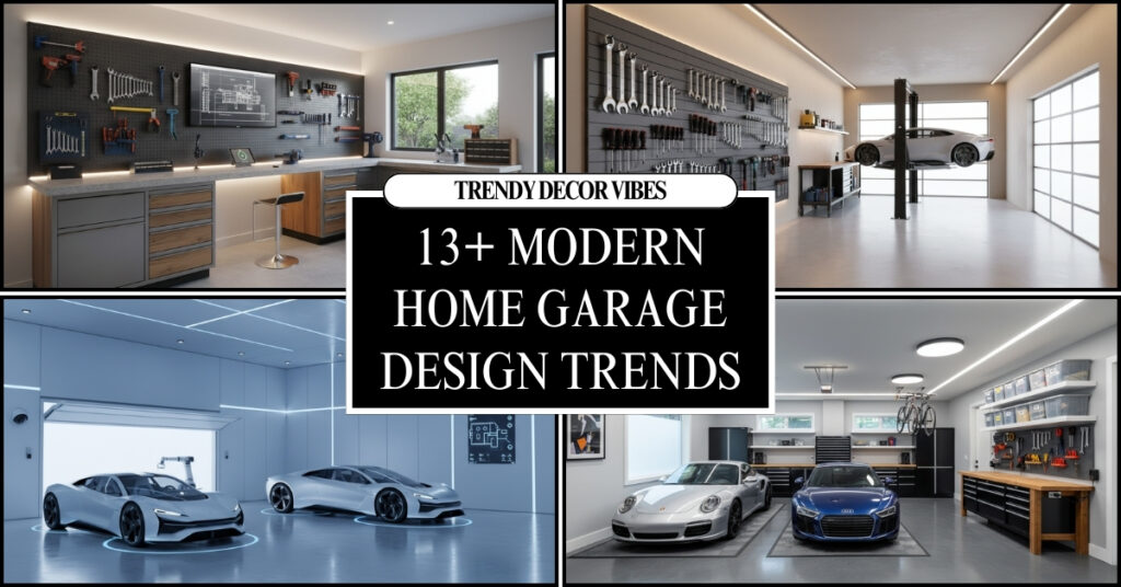 14 Modern Home Garage Design Trends for Style and Functionality