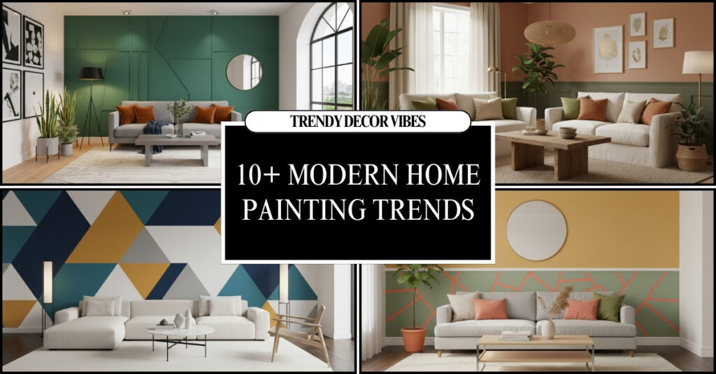 modern home painting trends