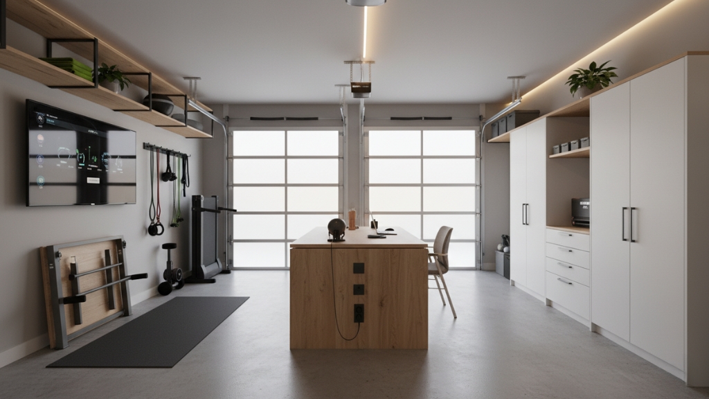 multipurpose garage spaces for modern living