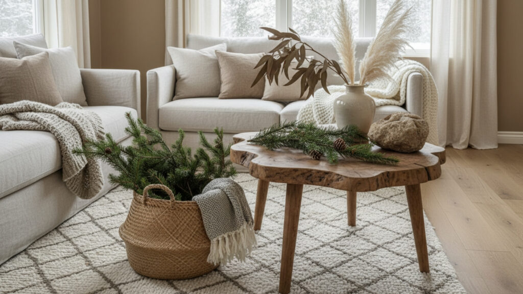 Natural Elements That Add Texture to Winter Home Decor