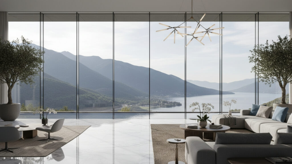 Natural Light and Views in Beautiful Luxury House Plans