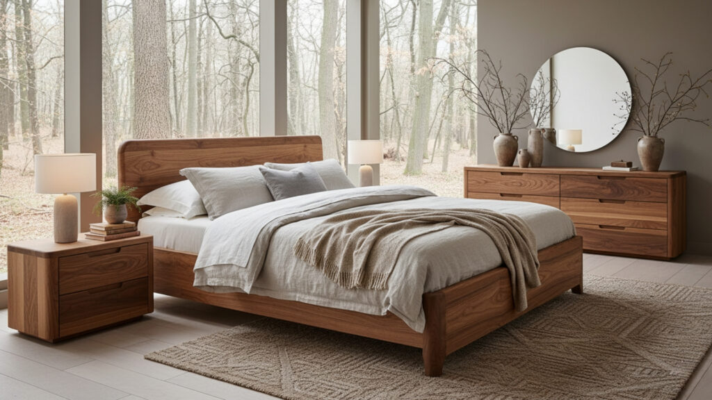 Natural Wood Furniture for an Organic Rustic Feel