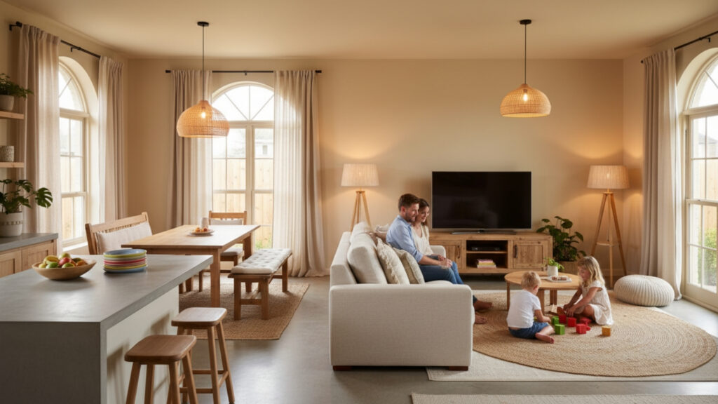 Open Concept Floor Plans for Family Living