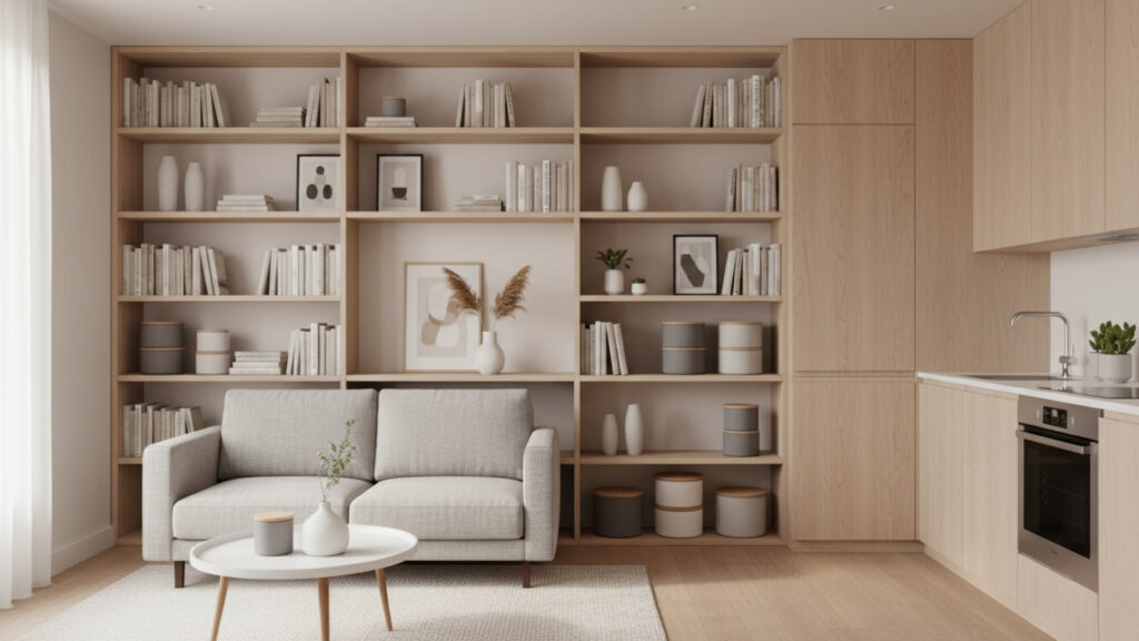 Open Shelving for Functional and Stylish Display