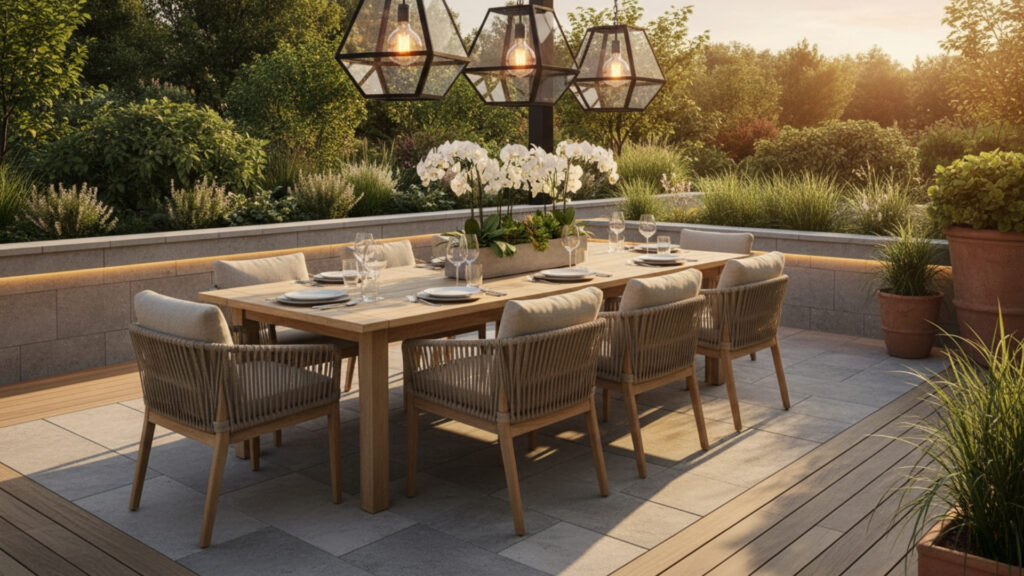 Outdoor Dining Areas for Functional Elegance