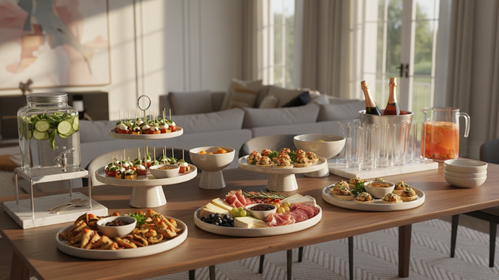 presentation tips for food and drinks