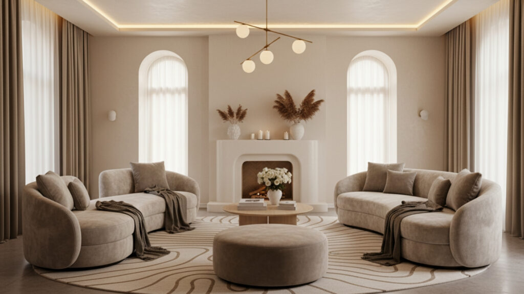 Romantic Home Decor Furniture With Soft Silhouettes