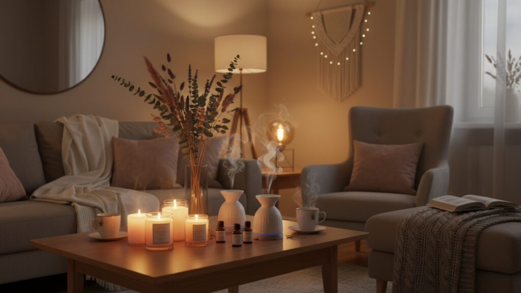 Romantic Home Decor Scents and Sensory Details