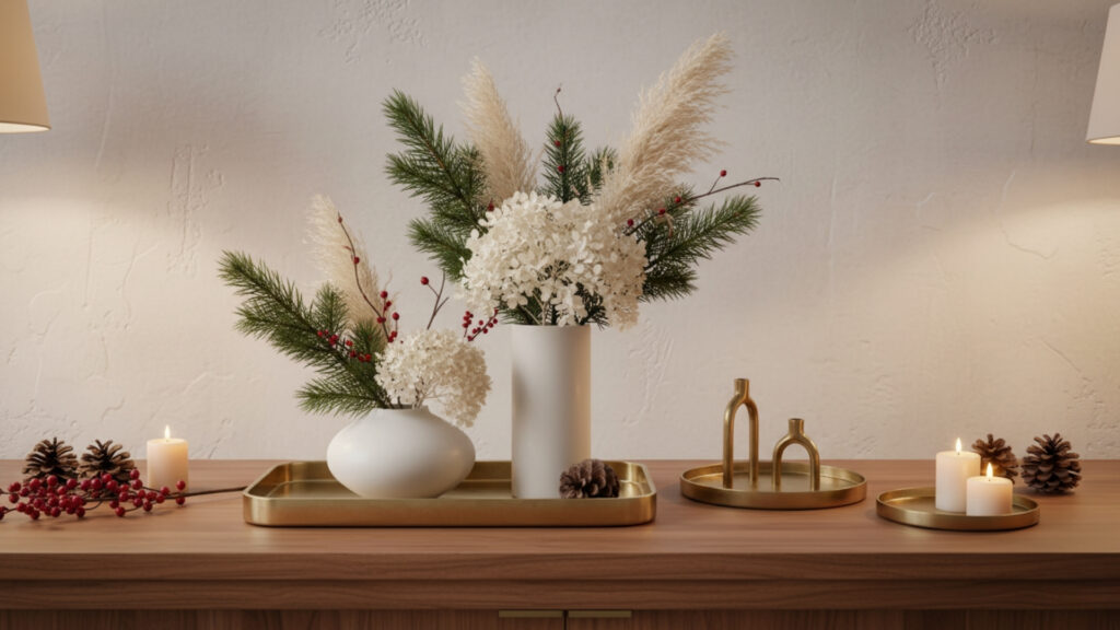 Seasonal Decorative Accents with Subtle Elegance